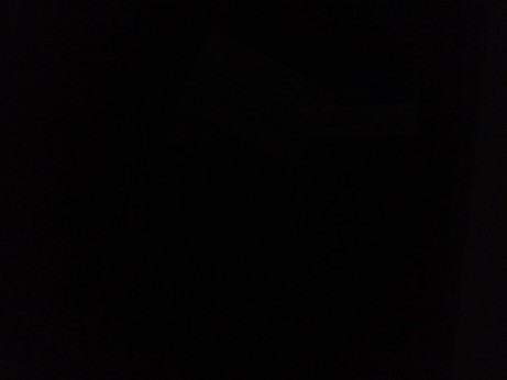 Very dark room