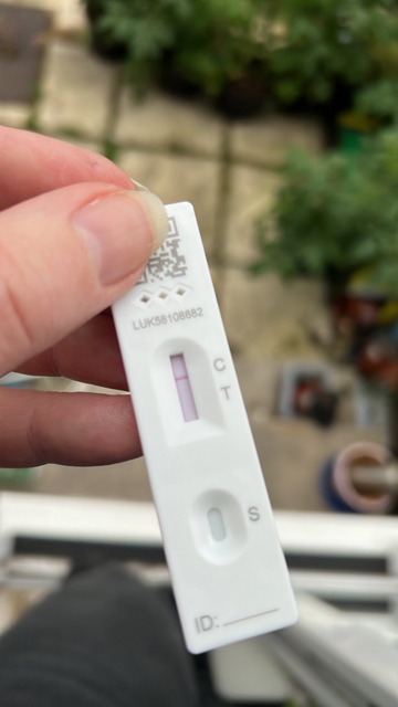 A negative Covid test