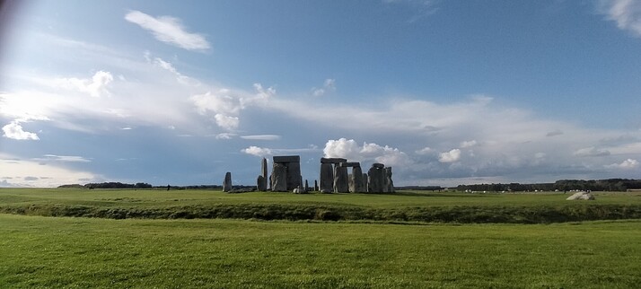 Colour shot of the stones. Again, at half six in the evening it's virtually empty