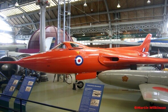 Avro 707 at Manchester Museum of Science and Industry