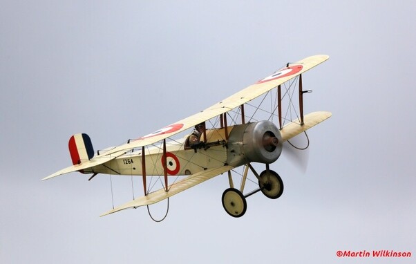 Bristol Scout C in flight