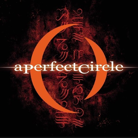 album cover from A Perfect Circle. it shows two differently sized crescents that vaguely make a circle-ish shape