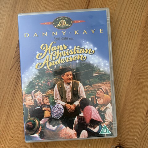DVD cover of the movie “Hans Christian Anderson” starring Danny Kaye.